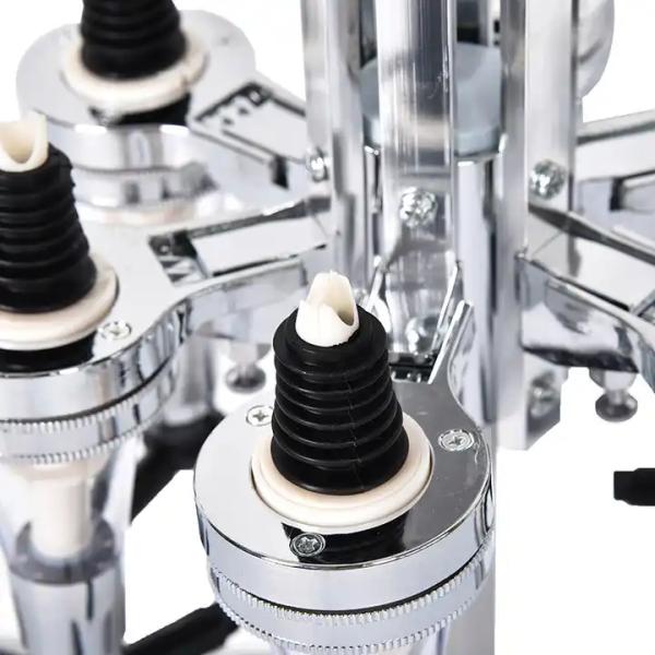 Алюминиевый вращающийся вертикальный ликерораспределитель 6 бутылки используется в баре