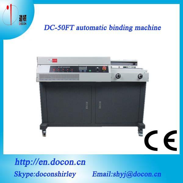 DC-50FT automatic book binding machine A3 perfect binder machine