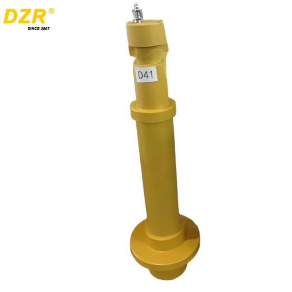 Komatsu D41 Excavator Hydraulic Boom Cylinder Yellow Standard
