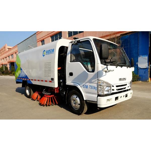 7.3ton Diesel Powered Street Sweeping Truck Road Cleaning Machine ZBJ5071TSLC