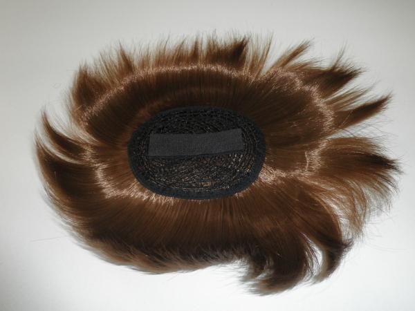 8 Inch - 9 Inch Synthetic Wigs Accessories Human Hair Toupee For Men