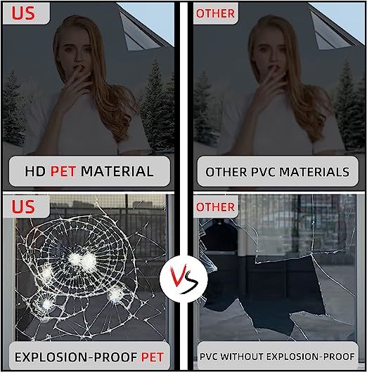 Bullet Resistant Safety & Security Film Car Window Protection Tint Transparent ODM