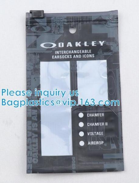 Sock Bag With Zipper Slider, Pvc Eva Hanger Zipper Bag With Plastic Hook For Underwear, Waterproof Pvc Duffel Bag