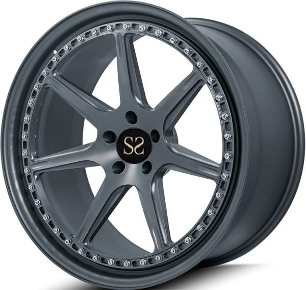 7Spoke 3PC Forged Aluminum Alloy Wheels Rims Luxury Car 19 20 21 22 Inch