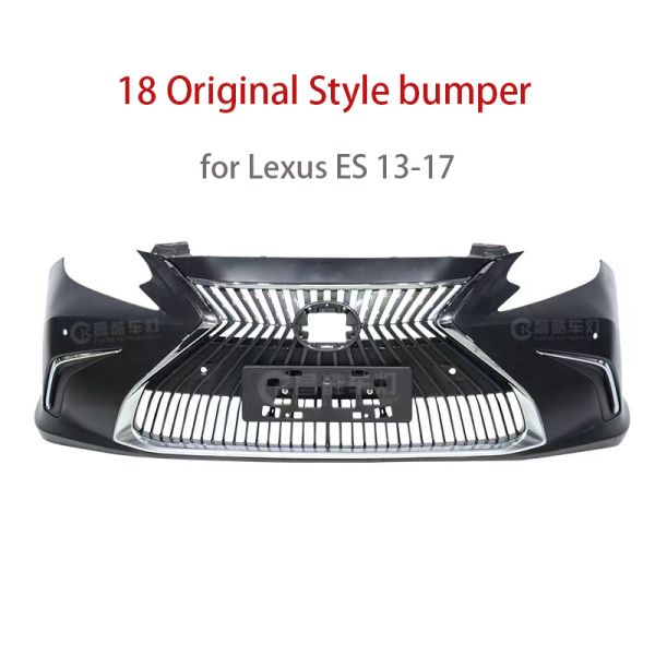 Hot Sale Lexus Facelift 2018 Ls Style Pp Front Bumper and Headlights for 2013-2017 Lexus Es