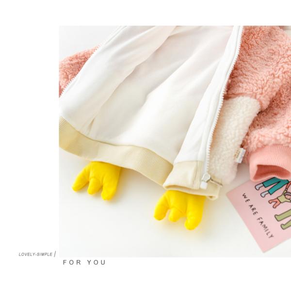 10kg Baby Middle Duck Feet Childrens Padded Waterproof Coat And Windproof Jacket