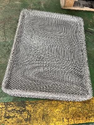 304 Acero inoxidable Cuadrado de secado de alimentos malla de té de frutas de frutas secas deshidratador bandeja de secado