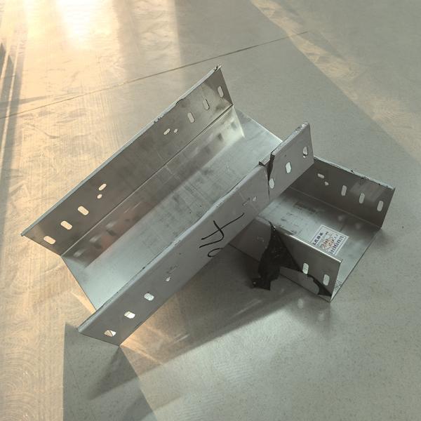 Stainless Steel Chromium Trough Type Cable Tray Channel 1.2mm-2.5mm Thickness For Versatile Industrial