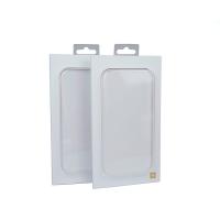 Boîtes d'emballage de boîtes de téléphone imprimées sur mesure Boîtes de papier en carton blanc avec fenêtre