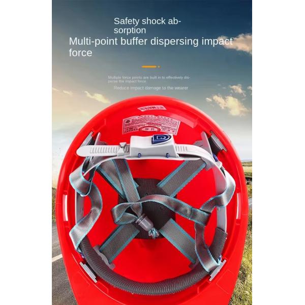 Безопасный шлем в форме V проницаемый ABS противоразрушающий проницаемый на строительной площадке утолщение оптом настраиваемый