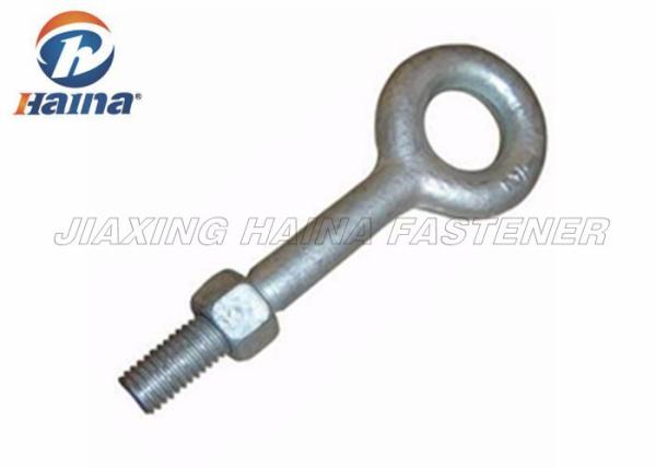 M24 Carbon Steel Hot Dip Galvanized Hex Head Grade 8.8 Drop Forged Eye Bolt