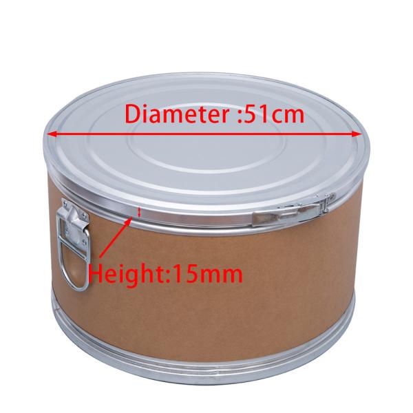 Moisture Proof Sealed Drum Lids Galvanized Steel Cover For Fiber Drum