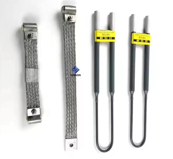 Silicon Carbide Electric Heating Elements Spiral Sic Heater U Shaped For Furnace 1400°C