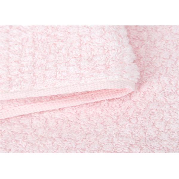 No Fluorescent Agent Infant Baby Towels , Pink Soft Baby Face Cloths AZO Free