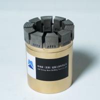 Linha taxa de penetração alta N da perfuração H.P. Tamanho de Diamond Core Bit For Wire do perfil de W