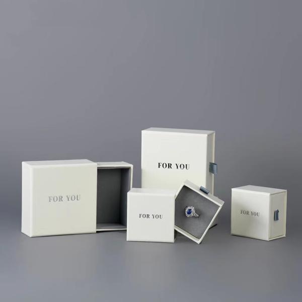 OEM ODM Magnetic Paper Jewelry Gift Boxes Recycled Cardboard Jewelry Boxes