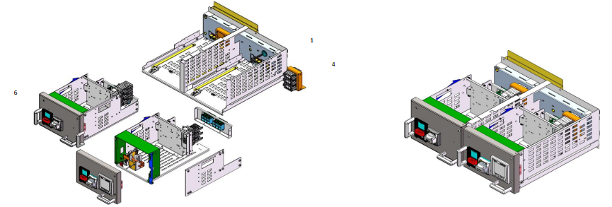 Withdrawable type Blockset Low Voltage Switchgear LV Switchgear