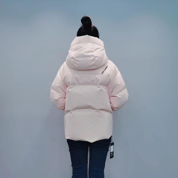 FODARLLOY F22531 Beige Ladies Warm Hooded Cotton-padded Clothes Women Slim Long Winter Jackets Women Coats