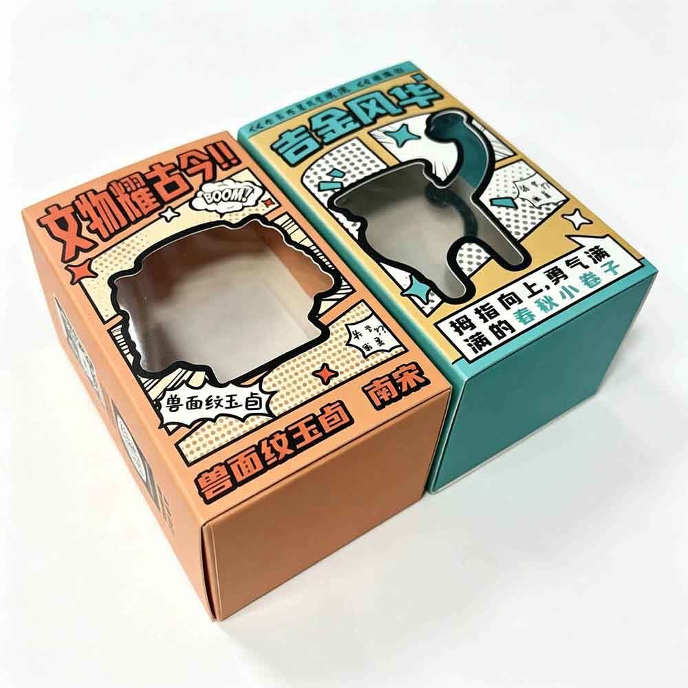 Luxury Custom Window Boxes Sleeve Display Structure Premium Gift Packaging