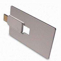 Memoria USB delgada práctica barata AT-045B de la tarjeta de crédito