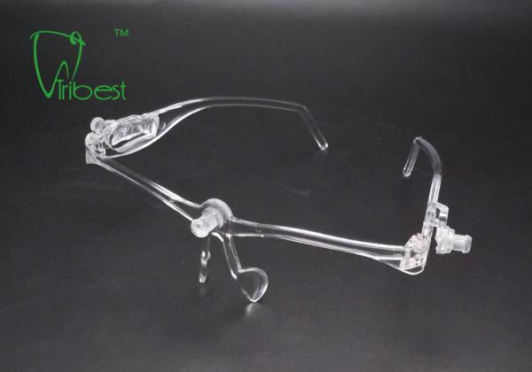 Full Transparent Dental Protective Wear , Clear Face Shield Visor With Frame