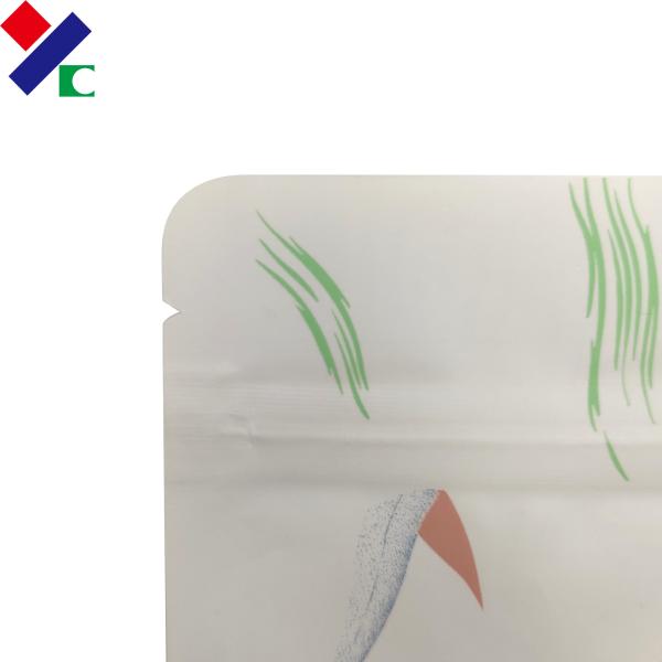 Custom Printing Biodegradable Compostable PLA Coffee Bags Stand Up Kraft Paper Packaging Pouch