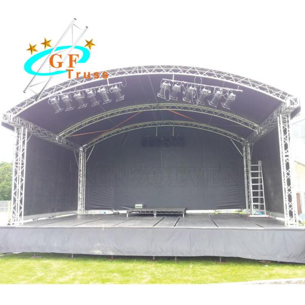 PVC Aluminum Party Tent Concert Aluminum Truss Roof Systems