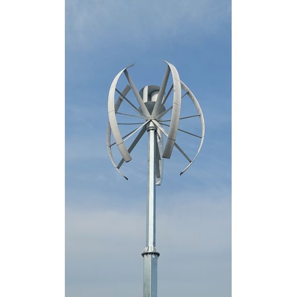 20kW Vertical Axis Wind Turbine with Low Wind Speed Start (3.8m/s) and Quiet Operation