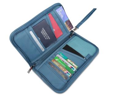 Waterproof Promotional Nylon Wallets , Multi Functional Nylon Credit Card Organizer