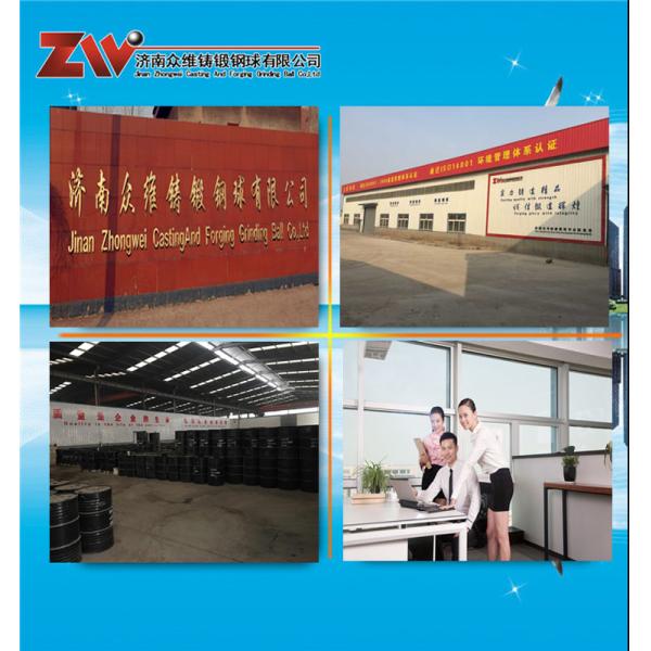 Chrome cast iron steel mill media for cement plant , customized size