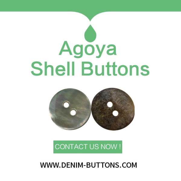 Agoya Shell Buttons | Botão maioria da roupa