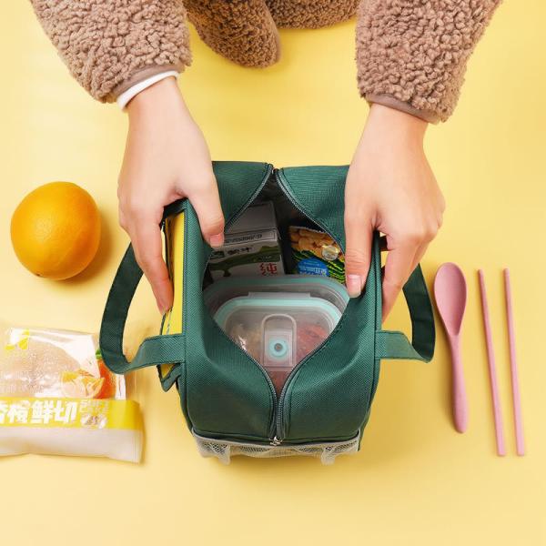 Insulated Bag for Kids Portable Handle Cute Lunch Box Bag OEM/ODM Acceptable