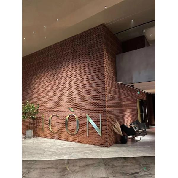 Ventilation Terracotta Bricks Perforated Clay Screen Breeze Block Decorative Interior/Exterior Partitions