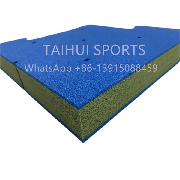 Protección de campo de jardín de infantes 2025 Pad de choque interconectado con producción rápida y alto drenaje de agua