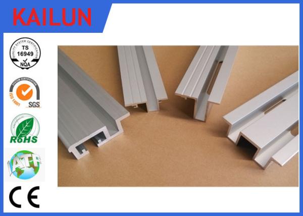Aluminium Extrusion  Elevator Door Sill Lift Landing Door Parts 55 * 25 mm Size OEM