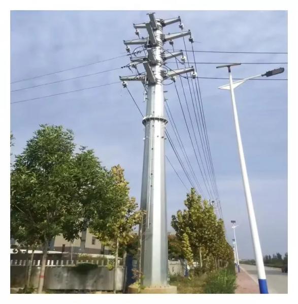 20m 30m 40m 50m 60m 4g/5g电信高单极塔热镀锌手机通信桅杆塔