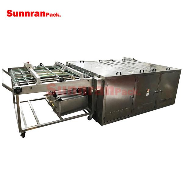 Машина для чистки листовых листов из оцинкованной бумаги с ошибкой печати