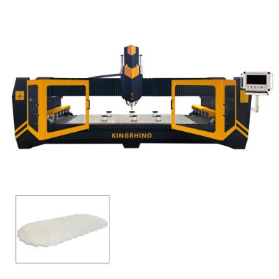 Máquina de gravação CNC para mármore de granito 3 eixos 3000x1400mm Tamanho de processamento