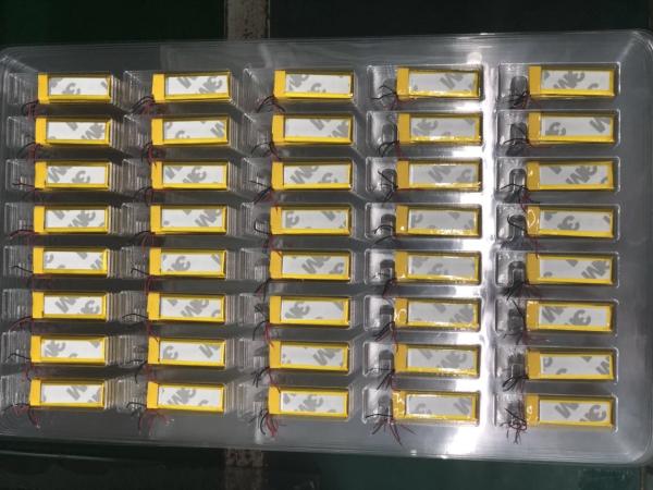 3.7V 250mah Li-polymer Battery 411645 / Li Poly Rechargeable Battery Pack for POS Machine