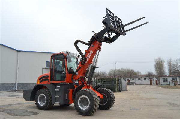 WY2500 recycle metal scrap lifting equipment 2.5ton telescopic forklift