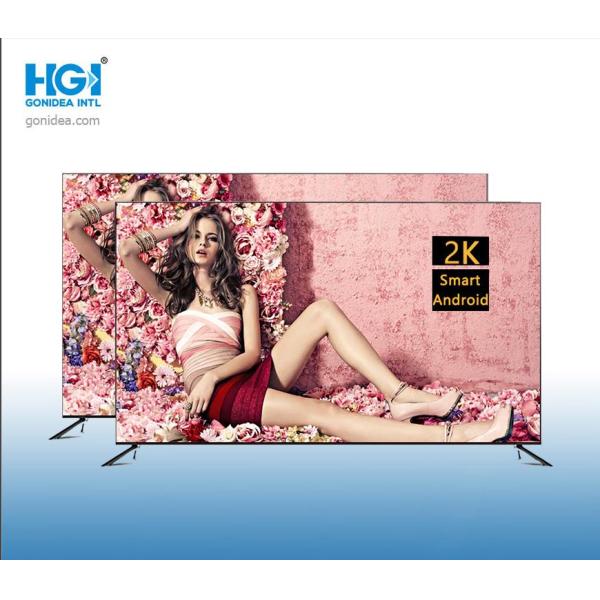 СИД LCD 50 экран телевидений полным 1080P HD дюйма умным закаленный цветом