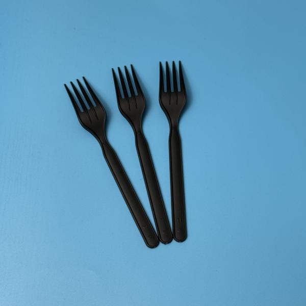 Biodegradable Cutlery Eco Friendly Cornstarch Fork Wrapped Cornstarch Fork
