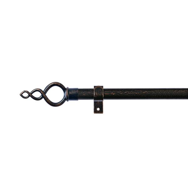 Modern Classic Iron Curtain Rod Finials 10mm 13mm 16mm
