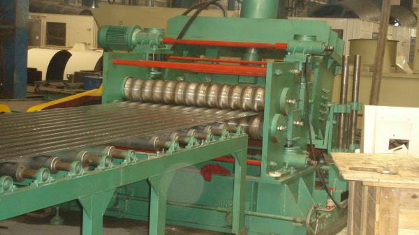 4mm Thickness Steel Silo Roll Former Machine Galvanized Cold Steel Sheet 18 Stations