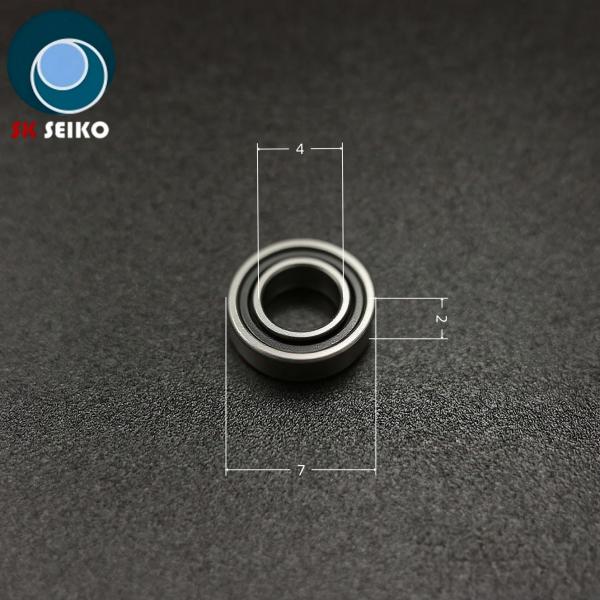 SMR74X2TLN 4*7*2 Roulement dentaire haute vitesse avec un blindage en acier