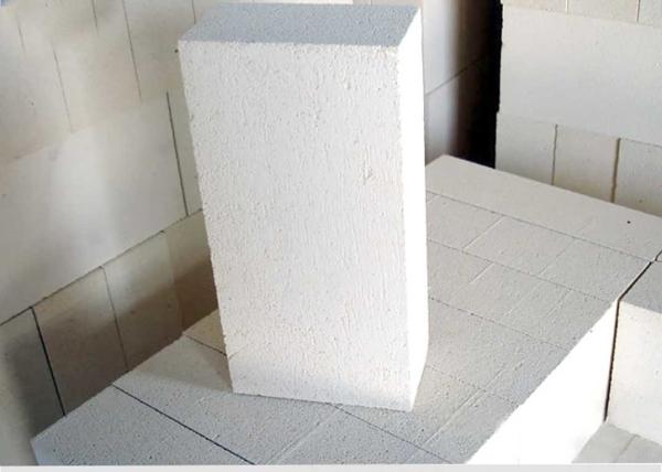 White Mullite Corundum Alumina Silicate Refractory Brick With 85% Al2O3