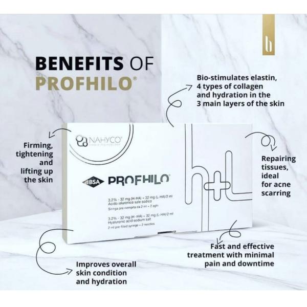 Rofhilo® H+L - это продукт на основе стабилизированной гиалуроновой кислоты (HA), предназначенный для ремоделирования кожи.