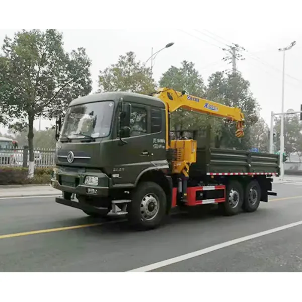 Dongfeng Heavy-Duty 6X6 10t Truck with Hydraulic Crane