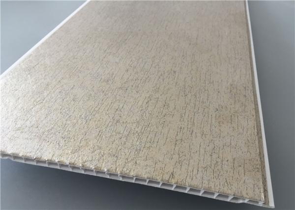 Fireproof Plastic Laminate Panels For Wall / Ceiling 10 Inch Flat Board Type