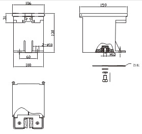 el aceite plástico del elevador de los recambios del elevador 0.1kg/Pc puede las SN-OC-series